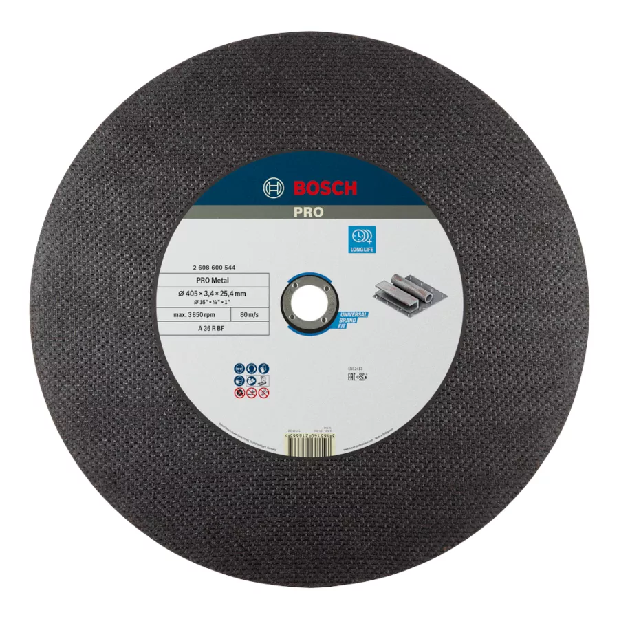 Disque 405x3,4x25,4mm PRO Metal BOSCH